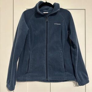 EUC Women’s Columbia Fleece Jacket - Navy